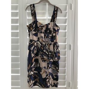 Trina Turk Peplum Cocktail Floral Summer dress